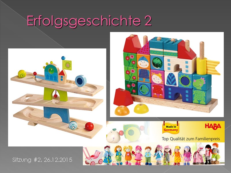 Erfolgsgeschichte 2 Sitzung #2, 26.12.2015